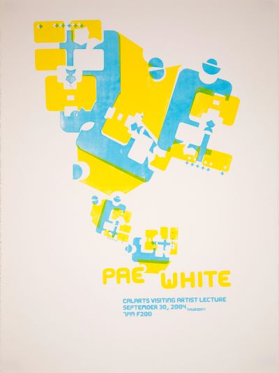 CalArts poster: Pae White by 