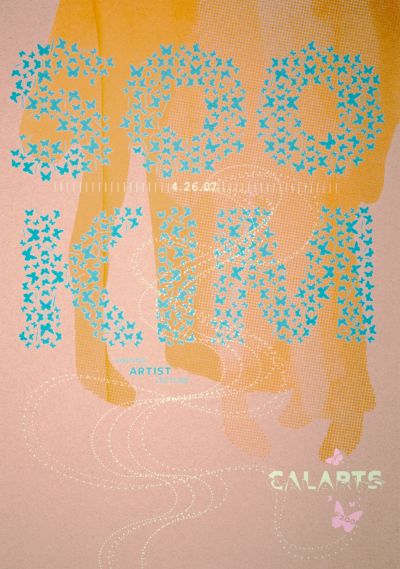 CalArts poster: Soo Kim by Christine Lee 