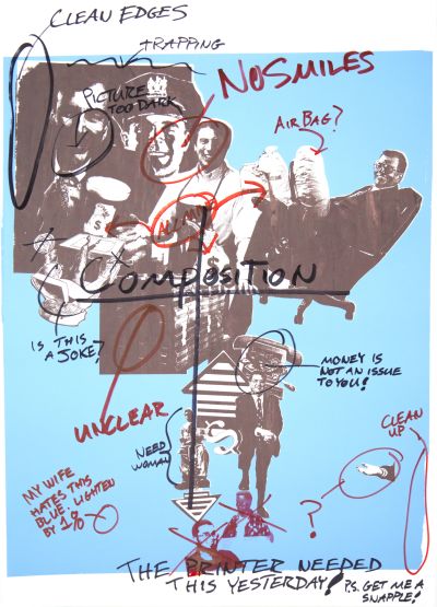 CalArts poster: Composition by David Devine Stephen Kessler 