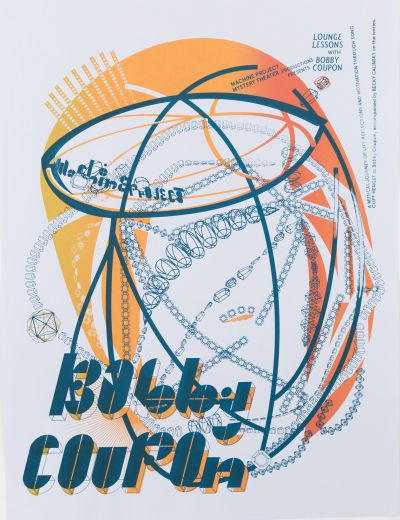 CalArts poster: Bobby Coupon by Gail Swanlund 