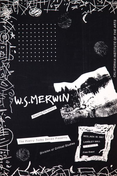 CalArts poster: W.S. Merwin by 