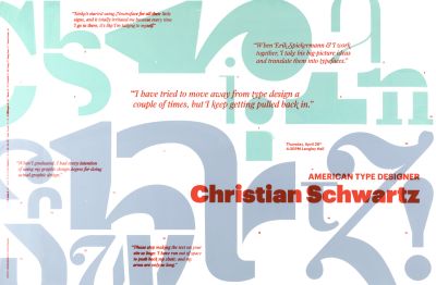 CalArts poster: Christian Schwartz by Jenny Earnest Ran Park 