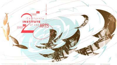 CalArts poster: California Institute Of The Arts Twenty Years by Somi Kim 