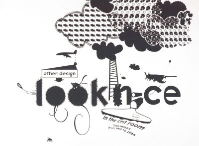 CalArts poster: Look Nice by David Grey Suthada Wadkhien 