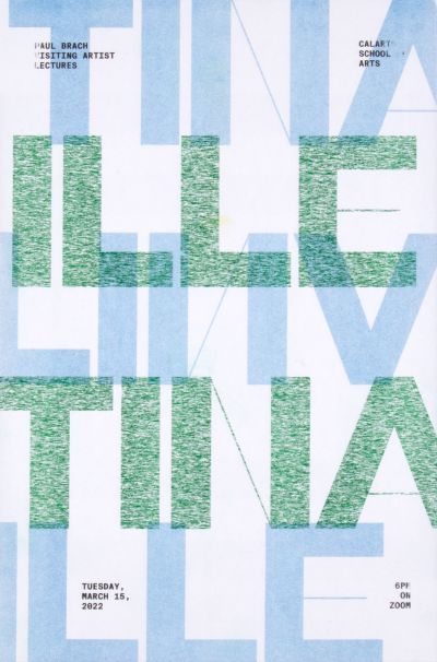 CalArts poster: Tina Linville by Sarah Chow 