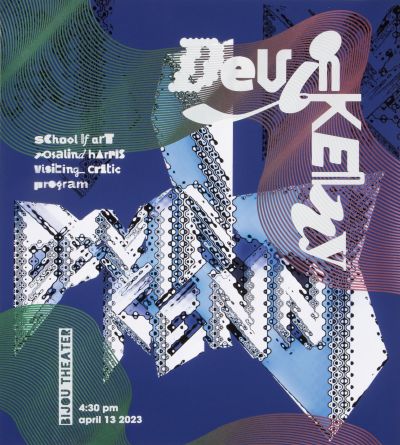 CalArts poster: Devin Kenny by Sadeem Yacoub 