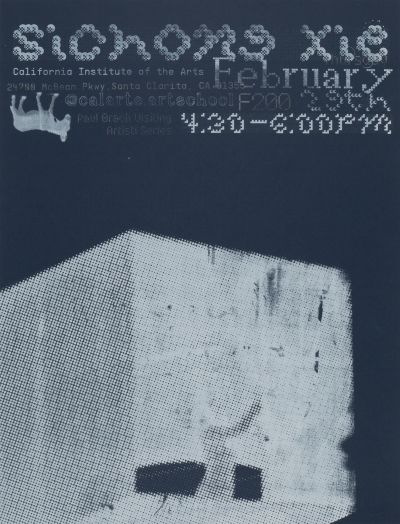 CalArts poster: Sichong Xie by Ingrid Tai 