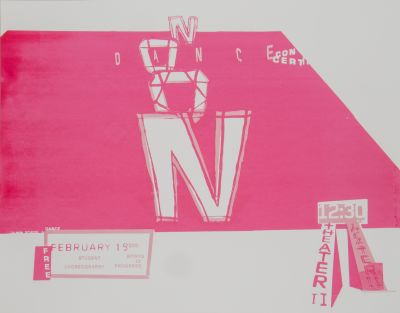 CalArts poster: Works In Progress by 