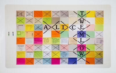 CalArts poster: Alice Twemlow by Cassandra Cisneros Jenny Song 