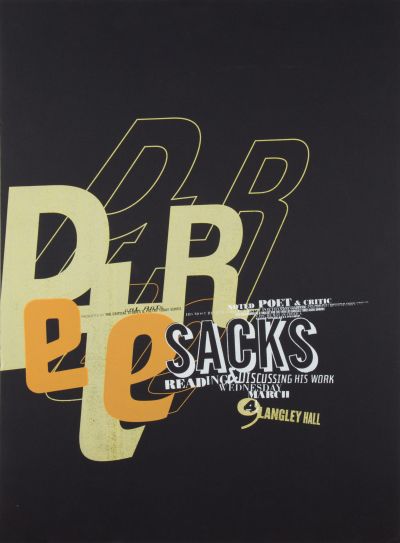 CalArts poster: Peter Sacks by Jonathan Notaro 