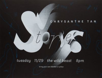 CalArts poster: Chrysanthe Tan by Sharleen Chen 