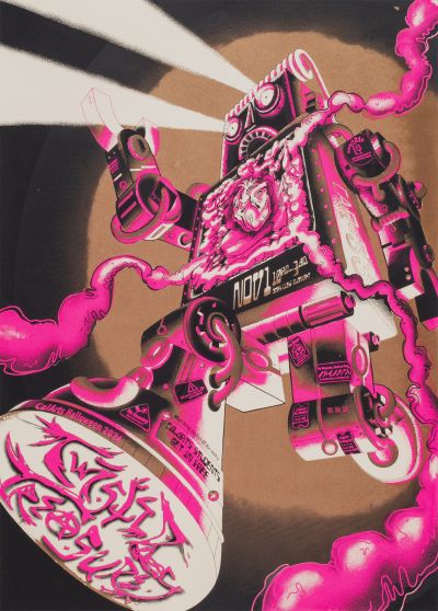 CalArts poster: Twisted Treasures by Christina Monterrosa Ally Sutton Oscar Thompson 