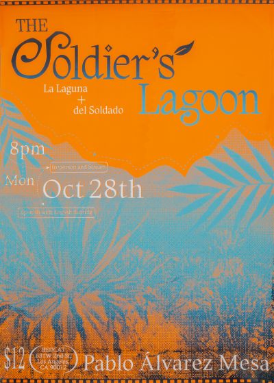 CalArts poster: The Soldiers Lagoon by Dain Yoon Seo Bin Park 