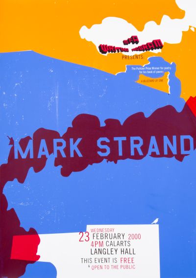 CalArts poster: Mark Strand by 