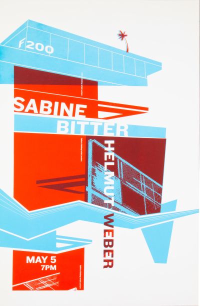 CalArts poster: Sabine Bitter Helmut Weber by 