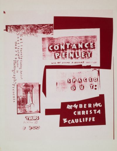 CalArts poster: Constance Penley by 