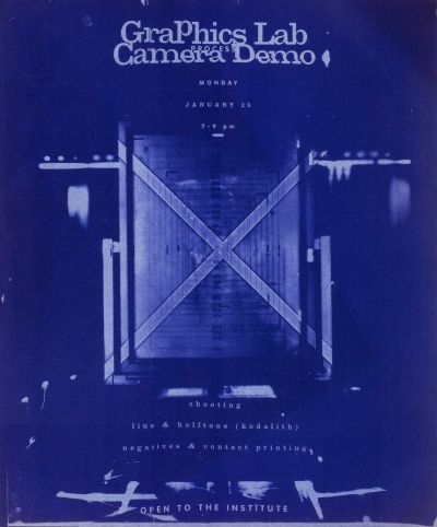 CalArts poster: Graphics Lab Camera Demo by 