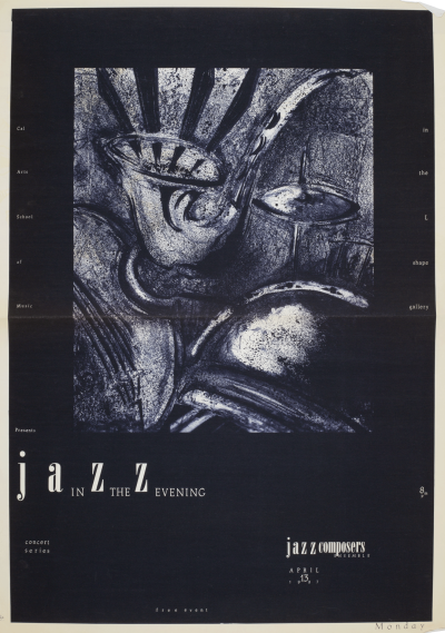 CalArts poster: Jazz in the Evening by 