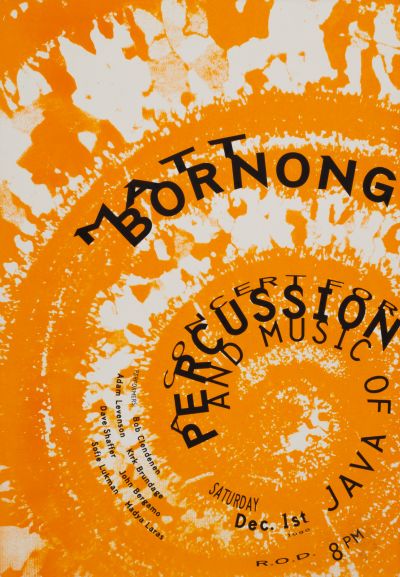 CalArts poster: Matt Bornong by 
