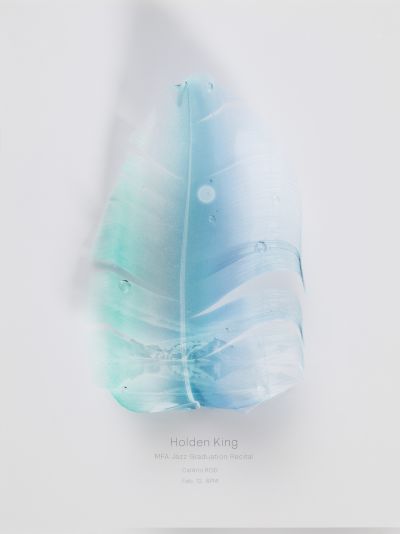 CalArts poster: Holden King Graduation Recital by 