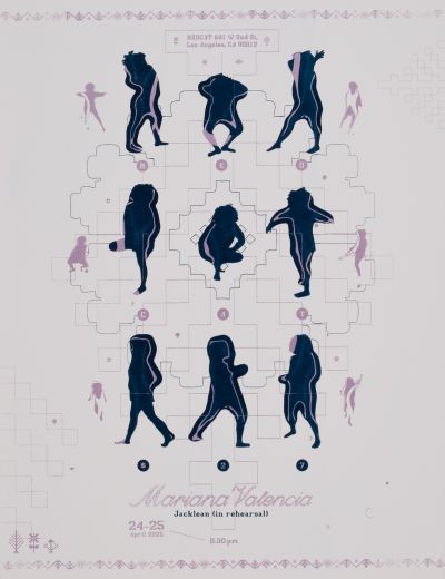 CalArts poster: Mariana Valencia by Clint Kessler Maria Garsa 