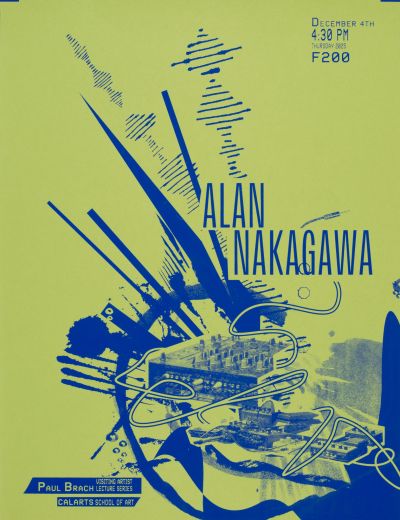 CalArts poster: Alan Nakagawa by Kiara Aguilar Ice Bah 