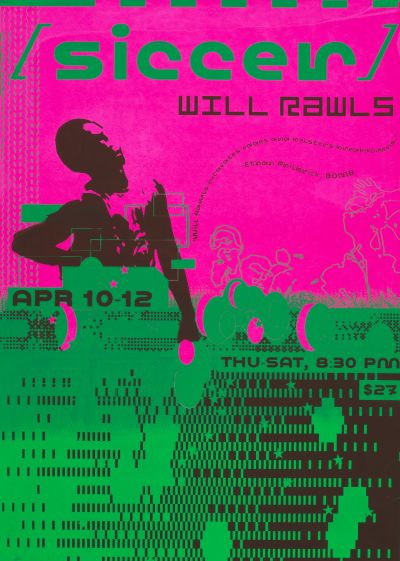 CalArts poster: Siccer by Eloise Park Olivia Xu 