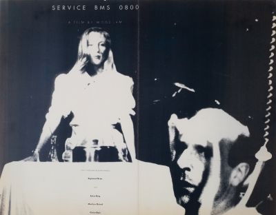 CalArts poster: Service BMS 0800: A Film By Wood Lam by 