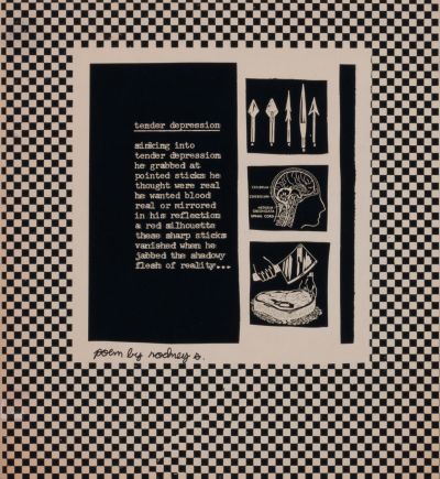 CalArts poster: Tender Depression by Rodney Samuelson 