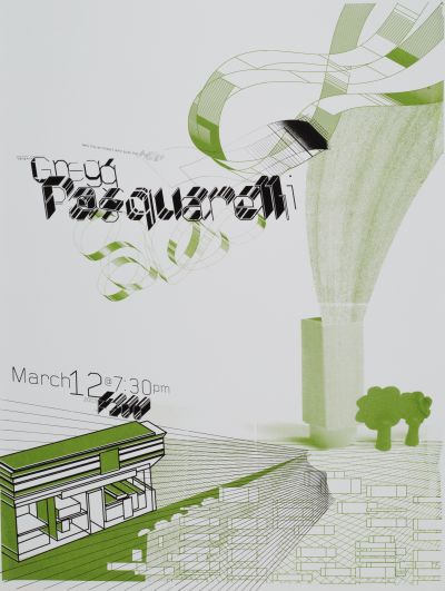 CalArts poster: Gregg Pasquarelli by Bruce Sachs Jen McKnight 