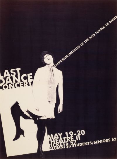 CalArts poster: Last Dance Concert by 