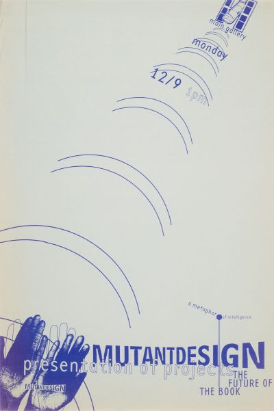 CalArts poster: The Future of the Book by 