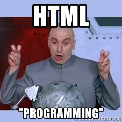 html programming meme