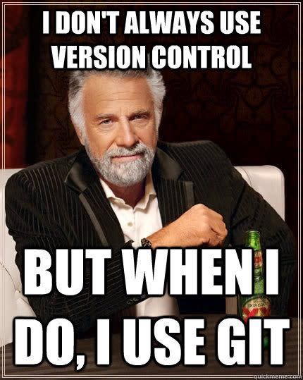 source control programming meme