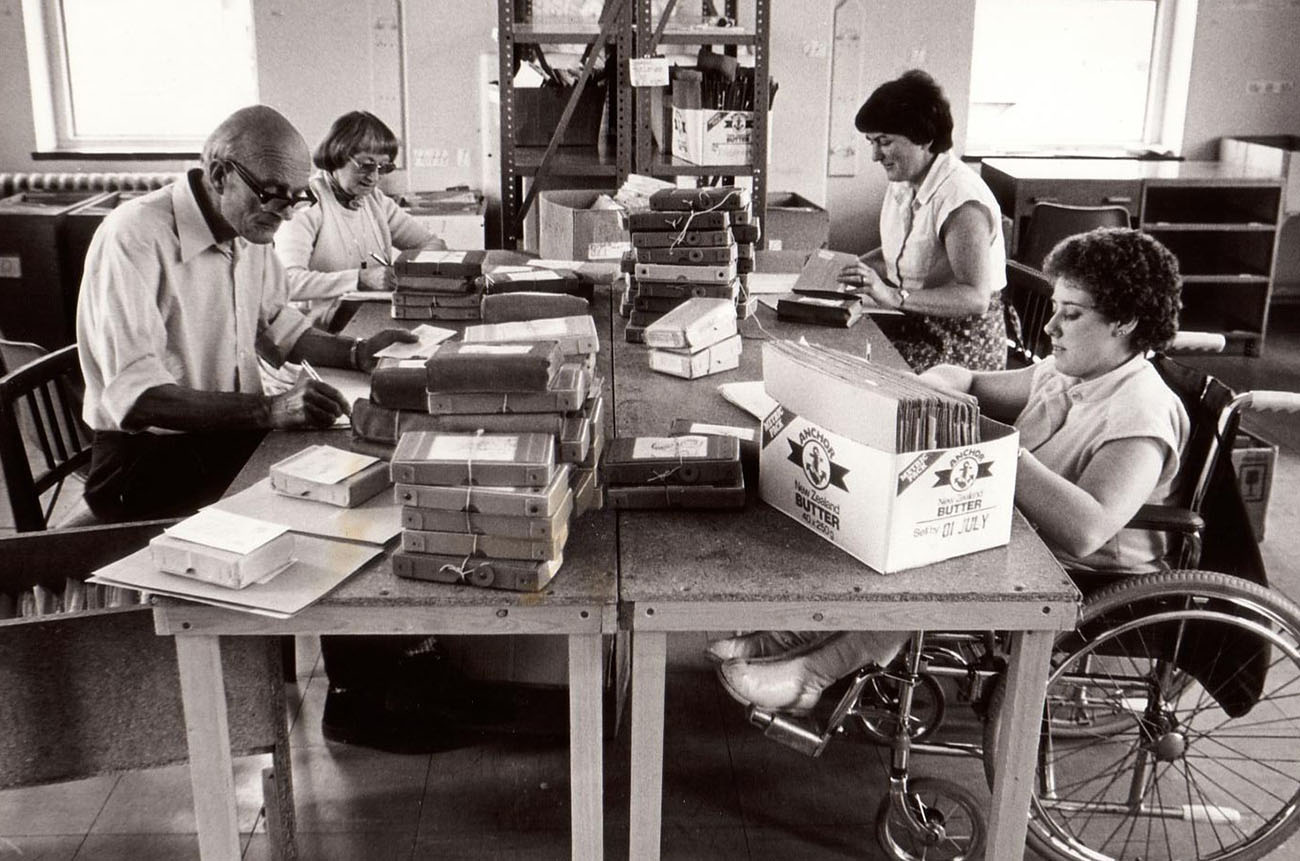 Image of staff working from Tyndale