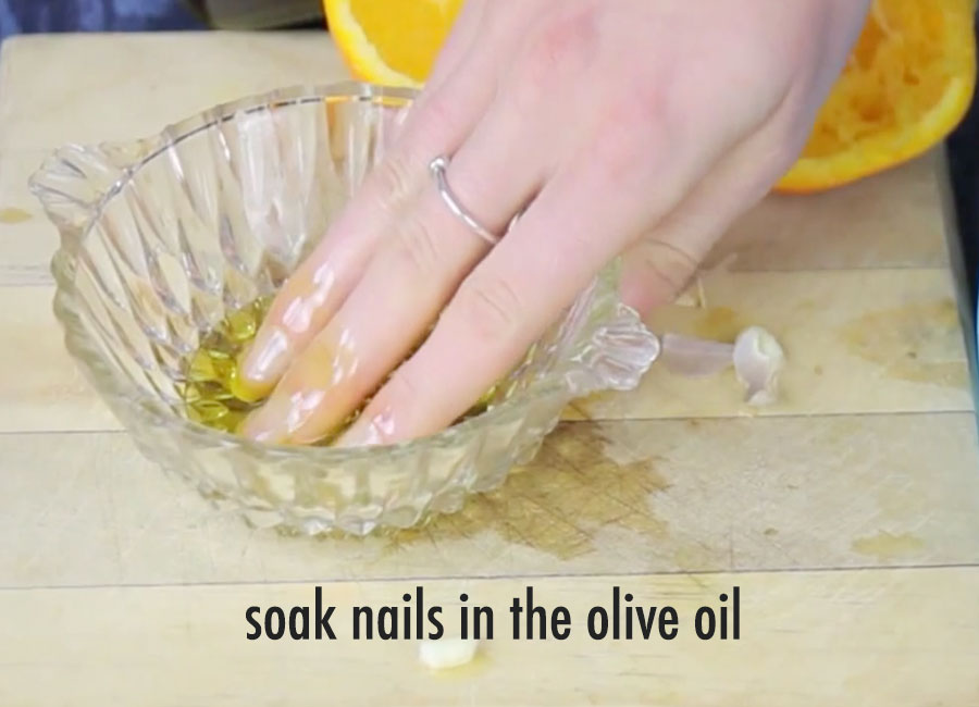 Nail Soak for Stronger Nails