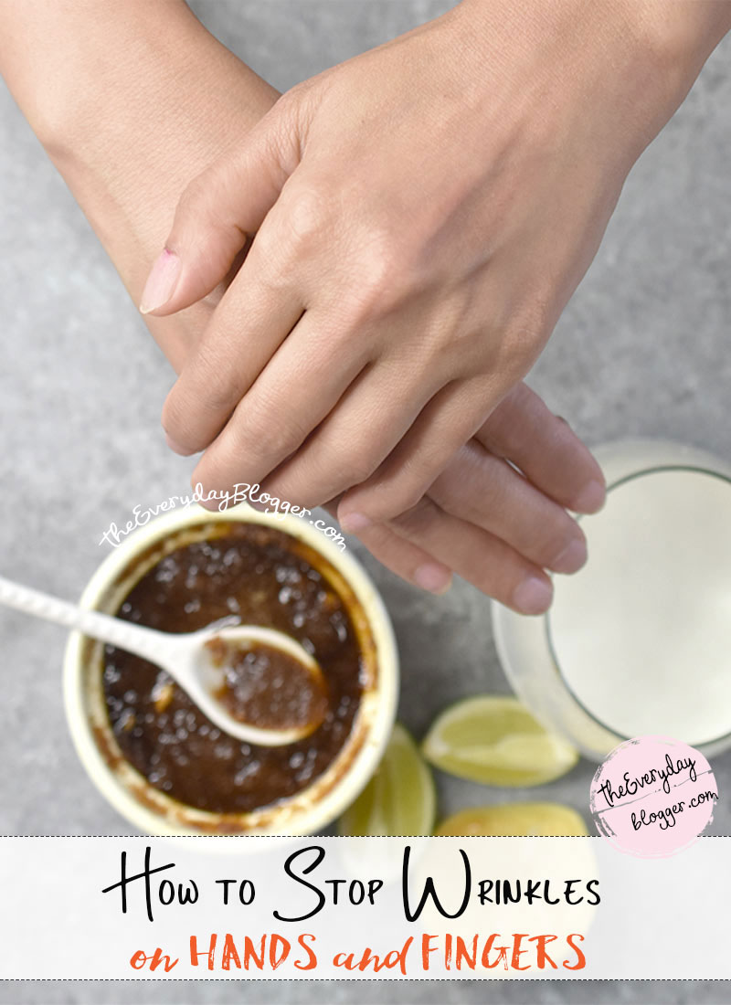 Reduce Wrinkles on Hands and Fingers