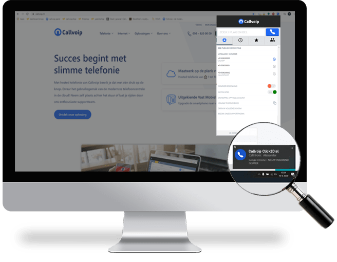 Click-to-Dial | Klik en bel met je VoIP toestel én meer! | Callvoip