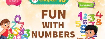Fun with Numbers – Raindrops Chapter 10 – NCERT English Class 1