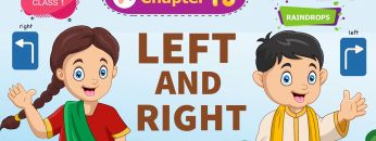Left and Right – Raindrops Chapter 15 – NCERT English Class 1