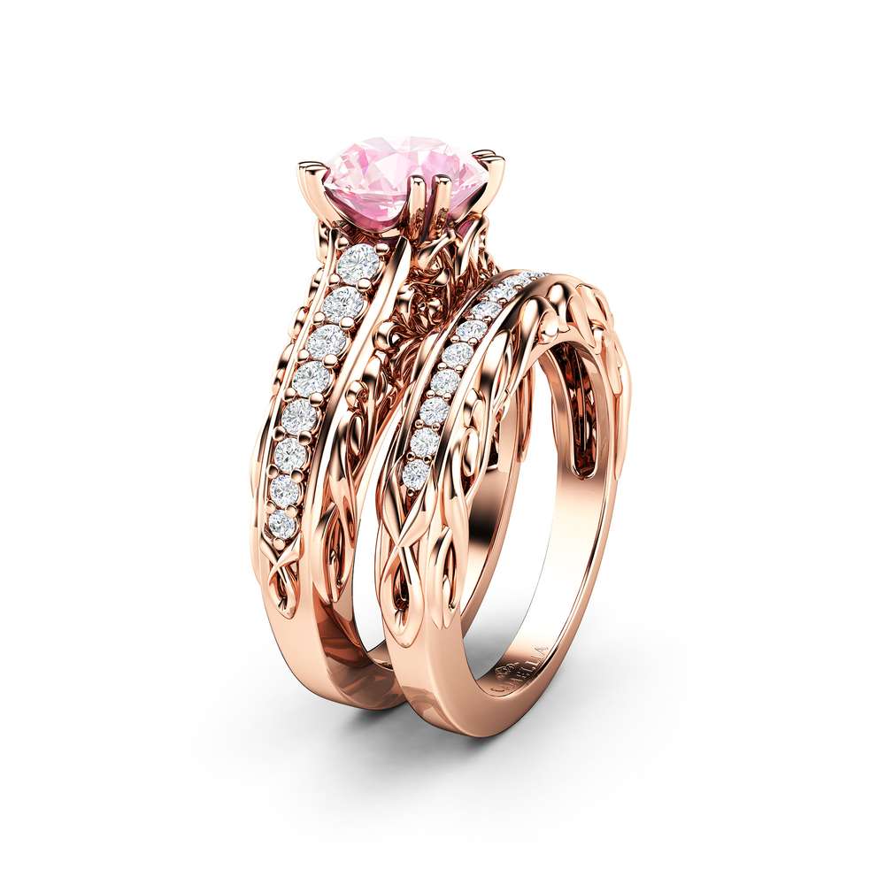 Diamond - 0.51 carat genuine pink diamond (certified