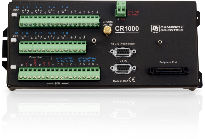 CR1000: Measurement and Control Datalogger thermocouple wiring diagram to controller 