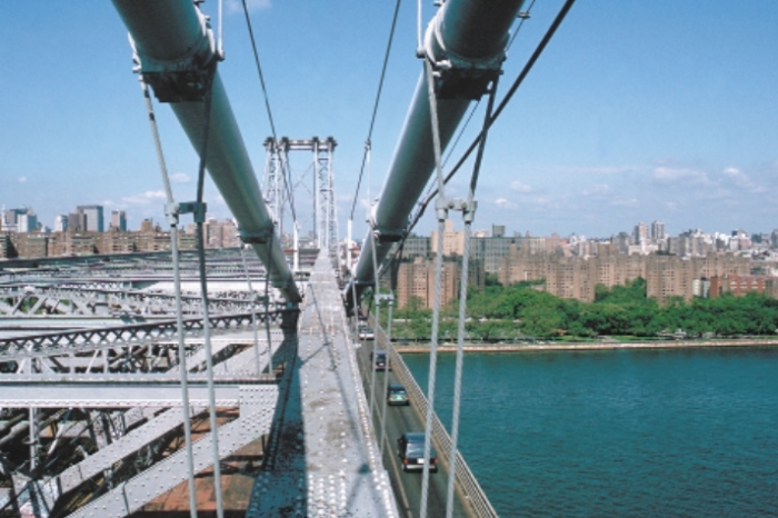 New York: Bridge Load Testing: Strain gages monitor structural...