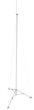 20 ft Stainless-Steel Tripod with Grounding and Guy Kit