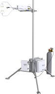 Expandable Closed-Path Eddy-Covariance System with EC155, Pump Module, and Automatic Zero and Span