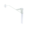 Pile Mount Arm (no finish or matte black finish)