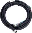 Five-Conductor Cable with M12 Five-Pin A-Coded Connector