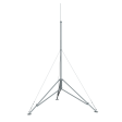 7 to 10 ft Galvanized-Steel-Tubing Tripod with Grounding Kit