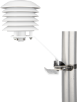 6-Plate Solar Radiation Shield with 2 IPS Band Clamp