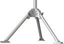 Pedestal Kit with 23 in. Legs for a Mounting Pole 